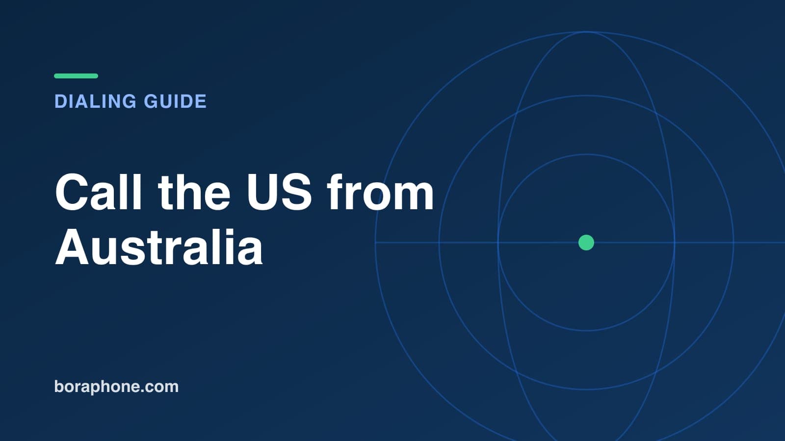 How to Call the USA from Australia: 0011, +1 and What It Costs