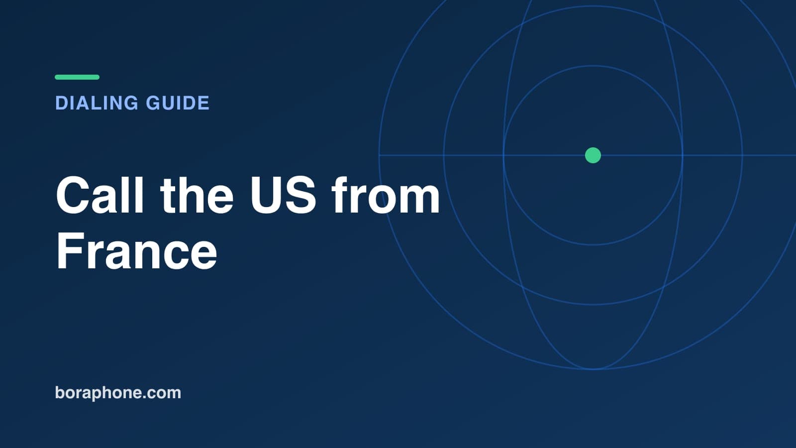How to Call the USA from France: Codes, Plans and Costs