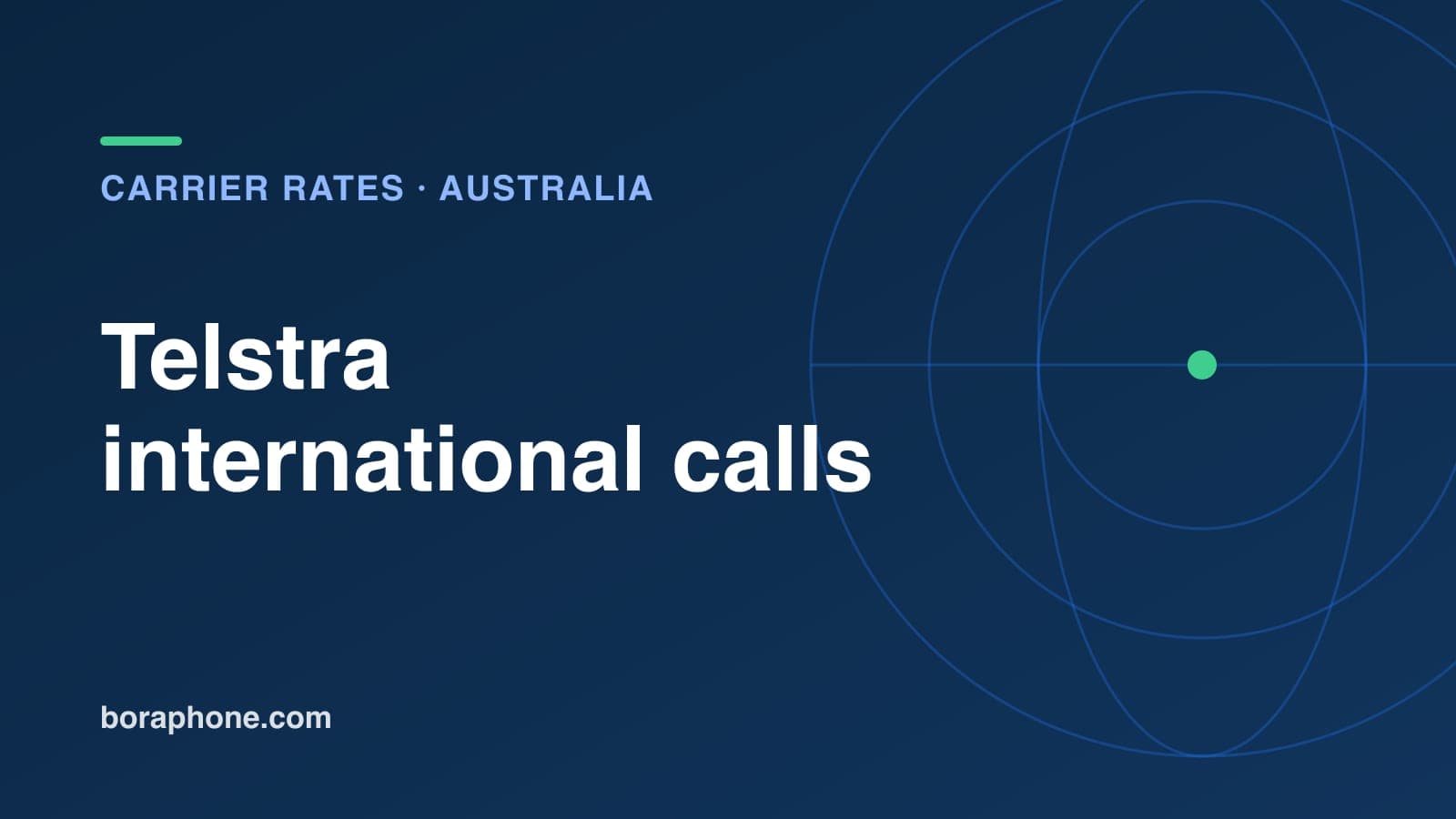 Telstra International Calls Pack: Zones, Prices and Rules
