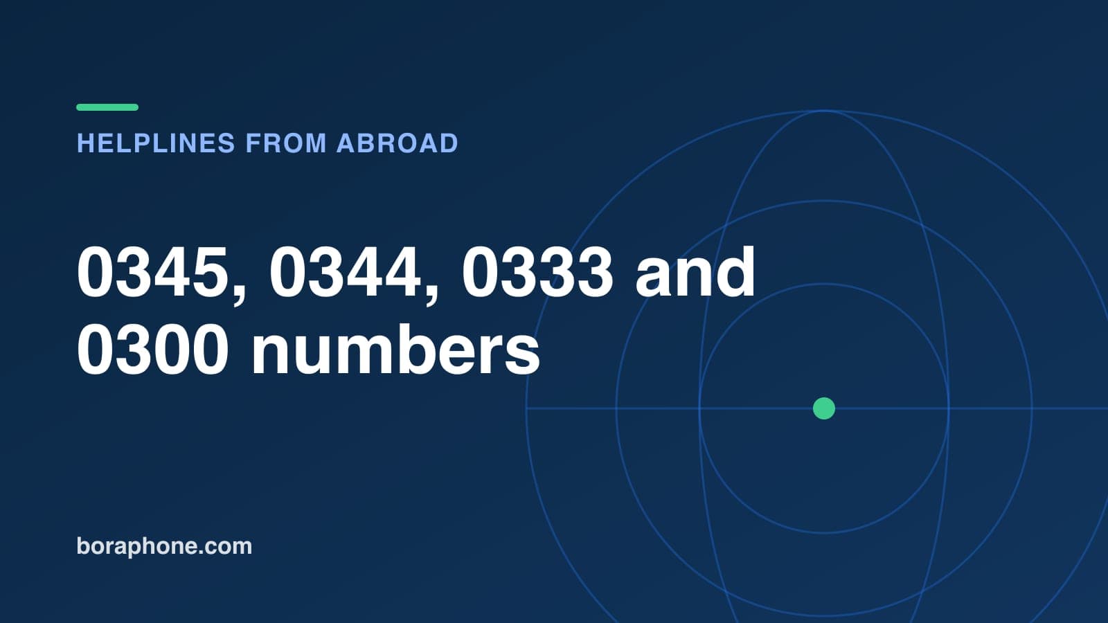 0345 Number Cost: What 0300, 0333 and 0344 Calls Cost